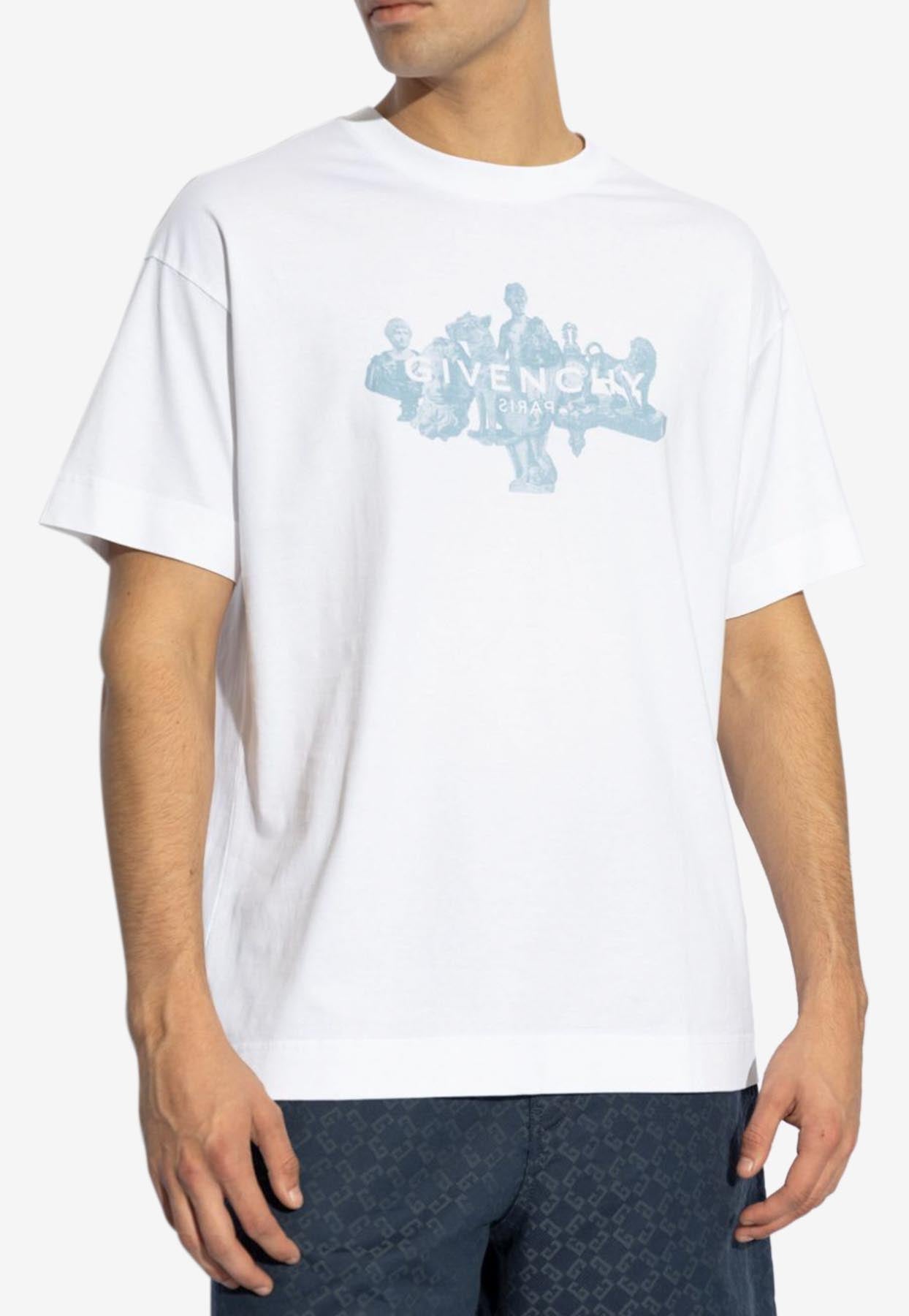 Tシャツ・カットソー GIVENCHY 'Oggetti di Hubert' T-shirt Oggetti Di Hubert Printed T-shirt – THAHAB US