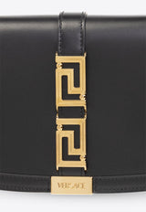 Greca Goddess Leather Crossbody Bag