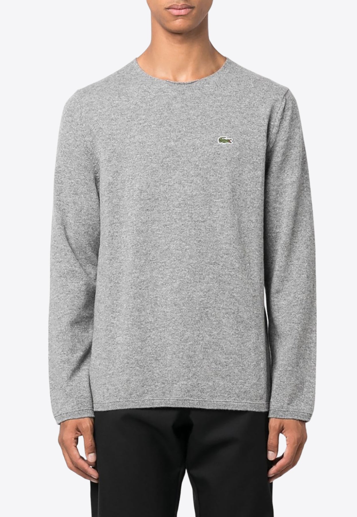 X Lacoste Intarsia Knit Logo Sweater main image 0