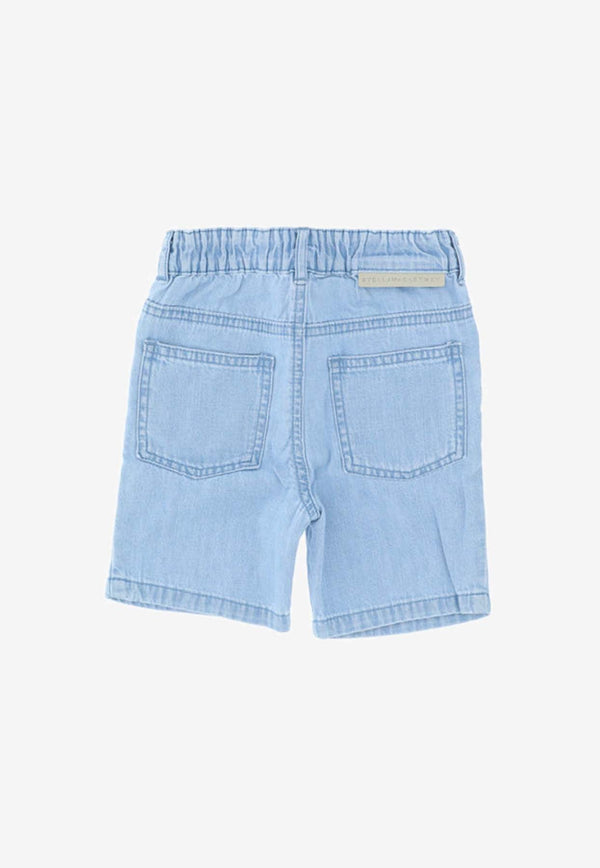 Baby Boys Denim Bermuda Shorts