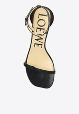 Petal 40 Brush Heel Leather Sandals