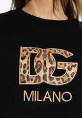 Logo Embroidered Crewneck Sweatshirt