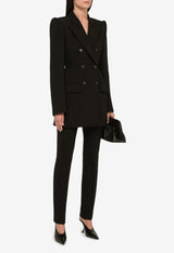 Double-Breasted Wool Blazer