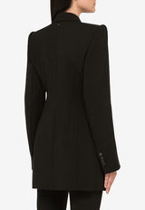 Double-Breasted Wool Blazer