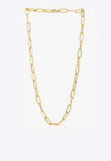 Link Chain Necklace in 18-karat Yellow Gold