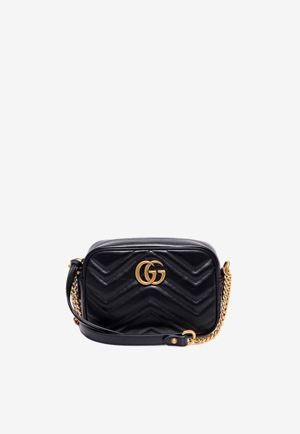 Mini GG Marmont Matelassé Shoulder Bag