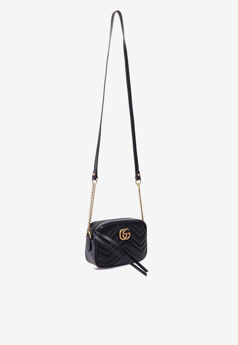 Mini GG Marmont Matelassé Shoulder Bag