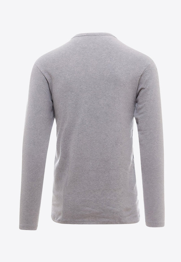 Long-Sleeved Crewneck T-shirt