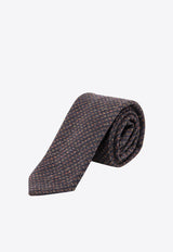 Patterned Wool Tie