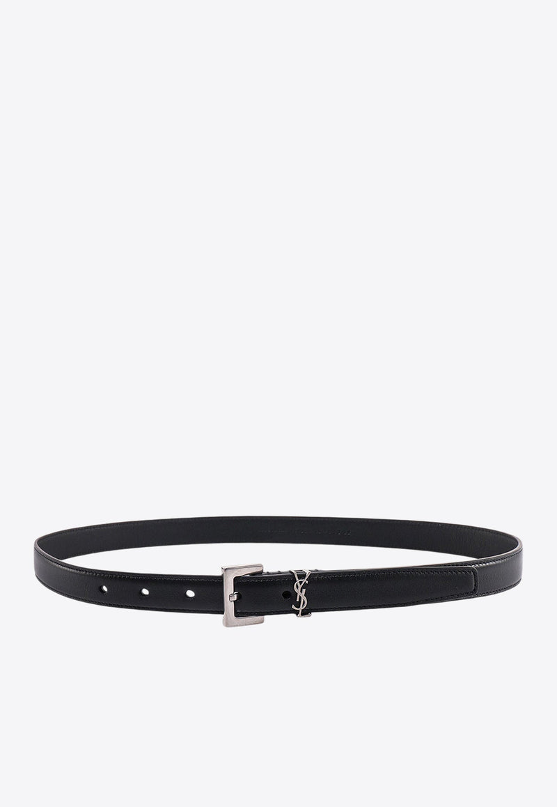 Cassandre Thin Leather Belt