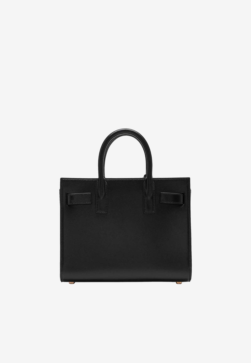 Nano Sac De Jour Leather Tote Bag