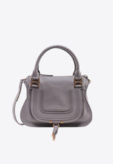 Medium Marcie Leather Shoulder Bag