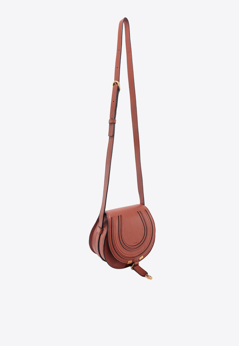 Small Marcie Leather Crossbody Bag