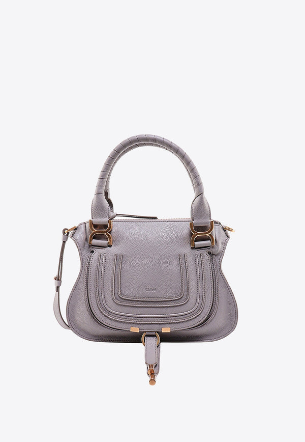 Small Marcie Leather Shoulder Bag