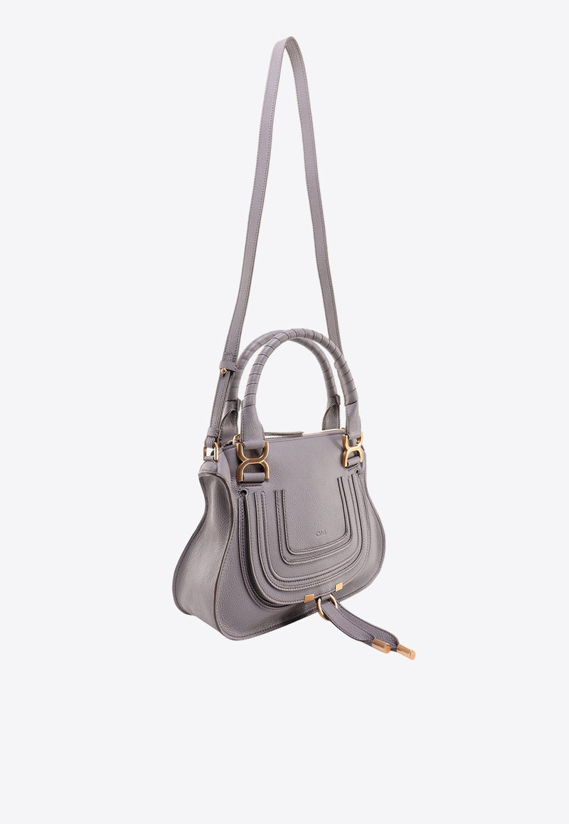 Small Marcie Leather Shoulder Bag