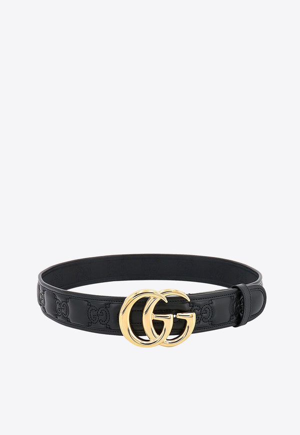 Marmont Quilted Leather Wide Belt
