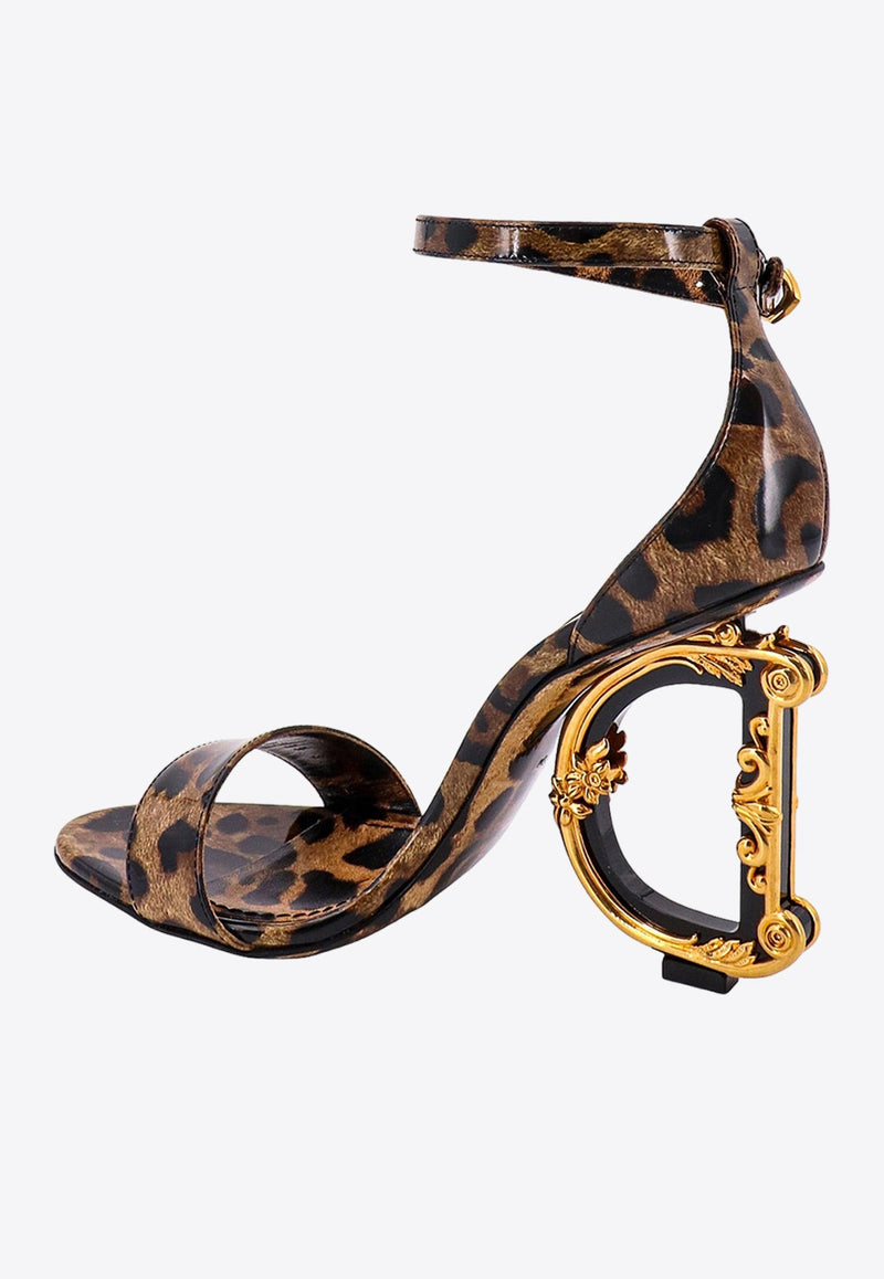 Keira 105 Leopard Print Sandals