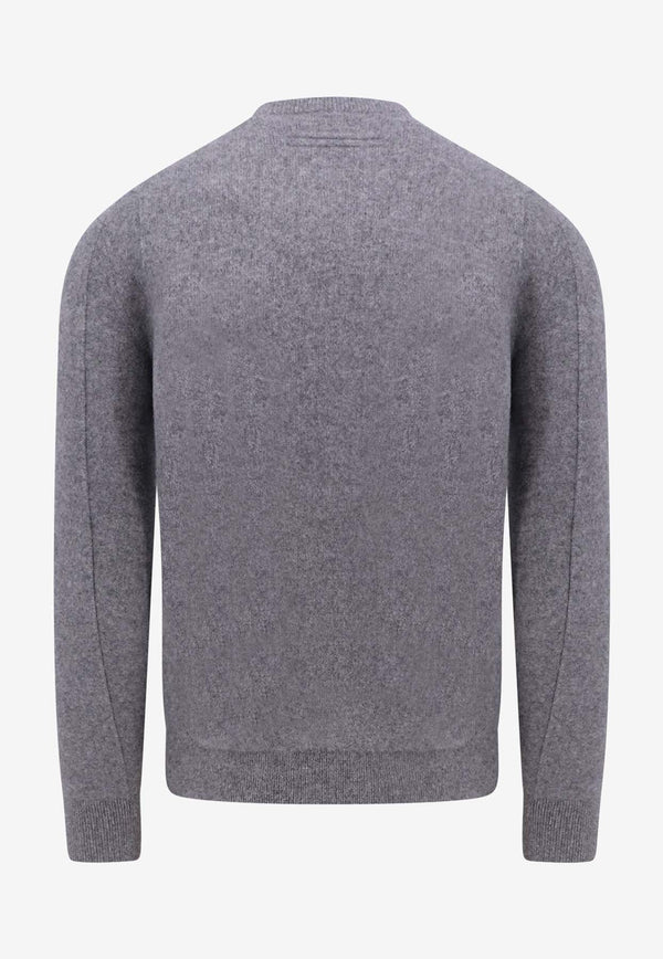 Wool-Blend Crewneck Sweater