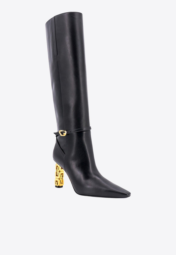 G Cube 80 Knee-High Leather Boots