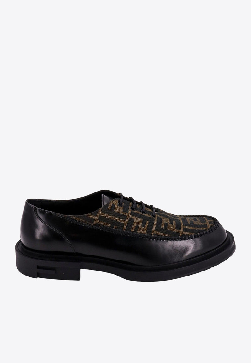 Frame Lace-Up Derby Shoes