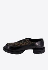 Frame Lace-Up Derby Shoes