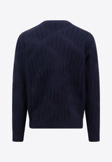 FF Jacquard Wool Sweater