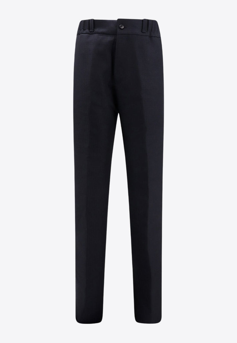 Straight-Leg Tailored Pants