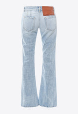 Low-Rise Boot-Cut Jeans