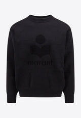 Logo Intarsia Crewneck Sweater