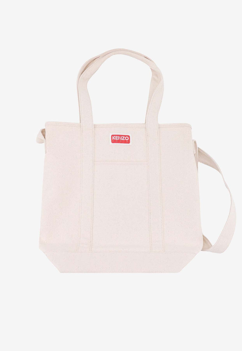 Logo Target Canvas Tote Bag