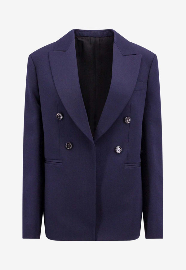 Double-Breasted Wool Blazer