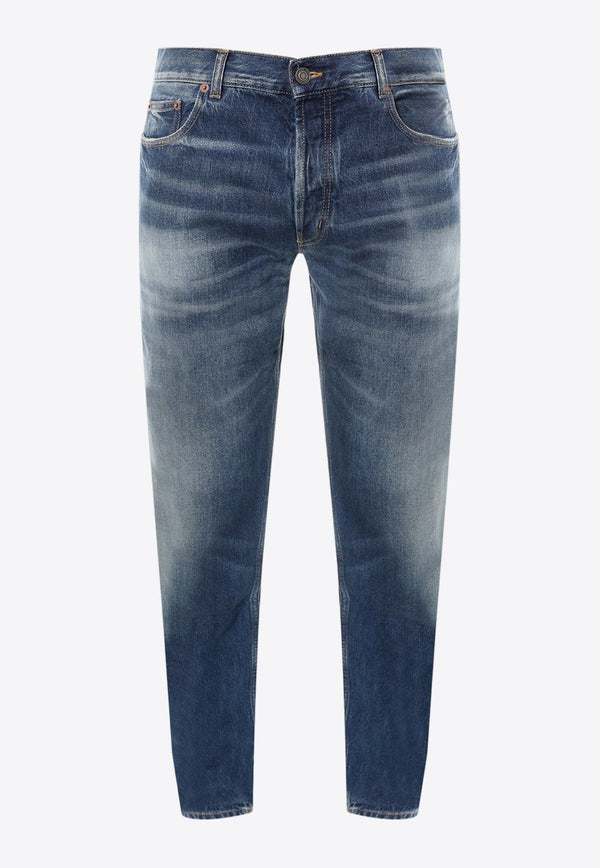 Basic Straight-Leg Jeans