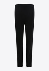 High-Waisted Cashmere Leggings