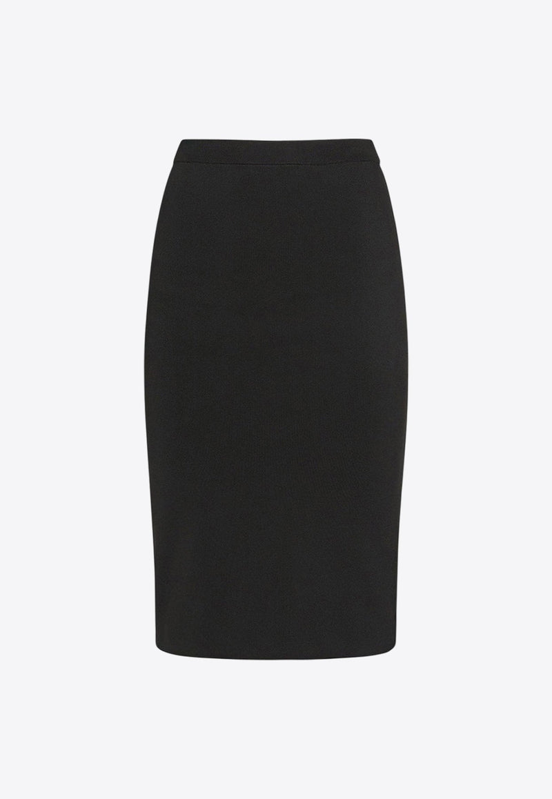 Knee-Length Pencil Skirt