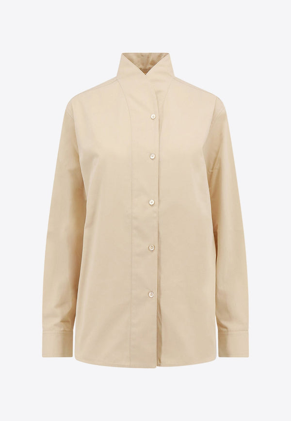 Overlay Long-Sleeved Shirt