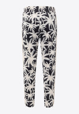 Palms Print Track Pants