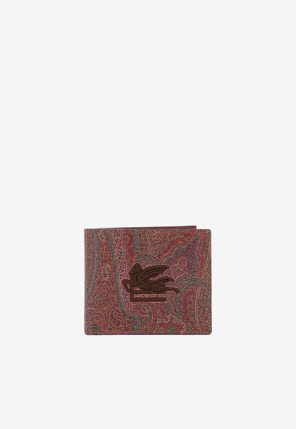 Paisley Print Bi-fold Wallet