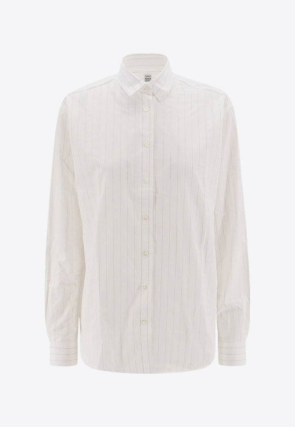 Long-Sleeved Striped Shirt