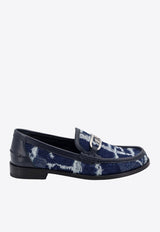 Lock FF O' Lock Denim Loafers