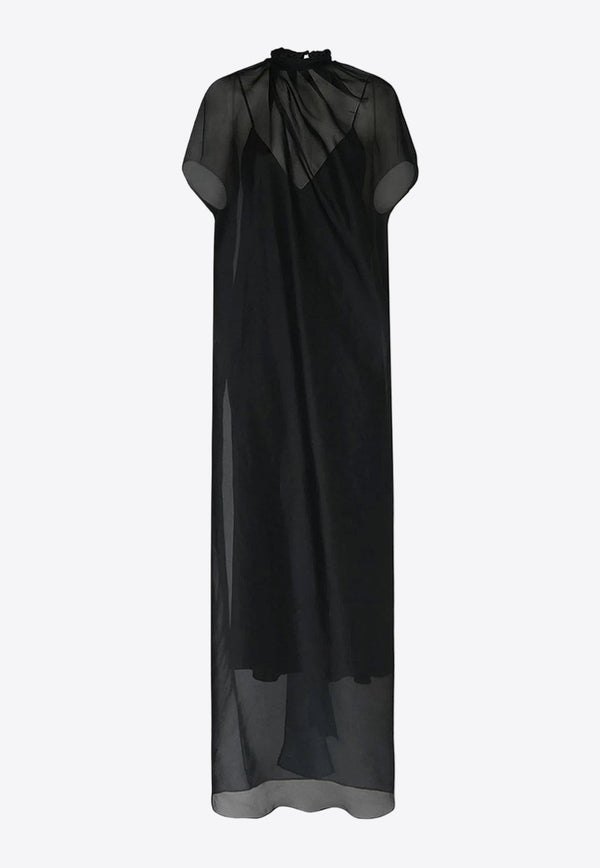 The Essie Semi-Sheer Maxi Dress