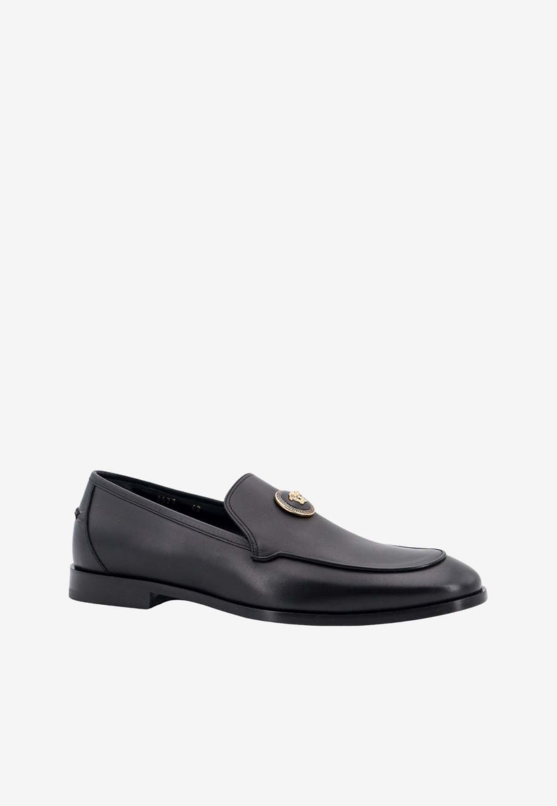 La Medusa Calf Leather Loafers