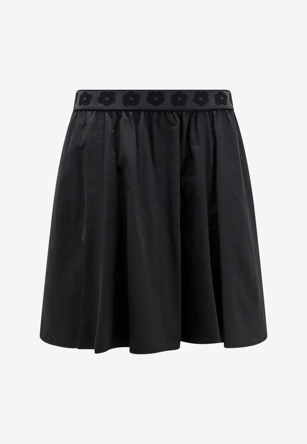 Boke Flower 2.0 Flared Mini Skirt