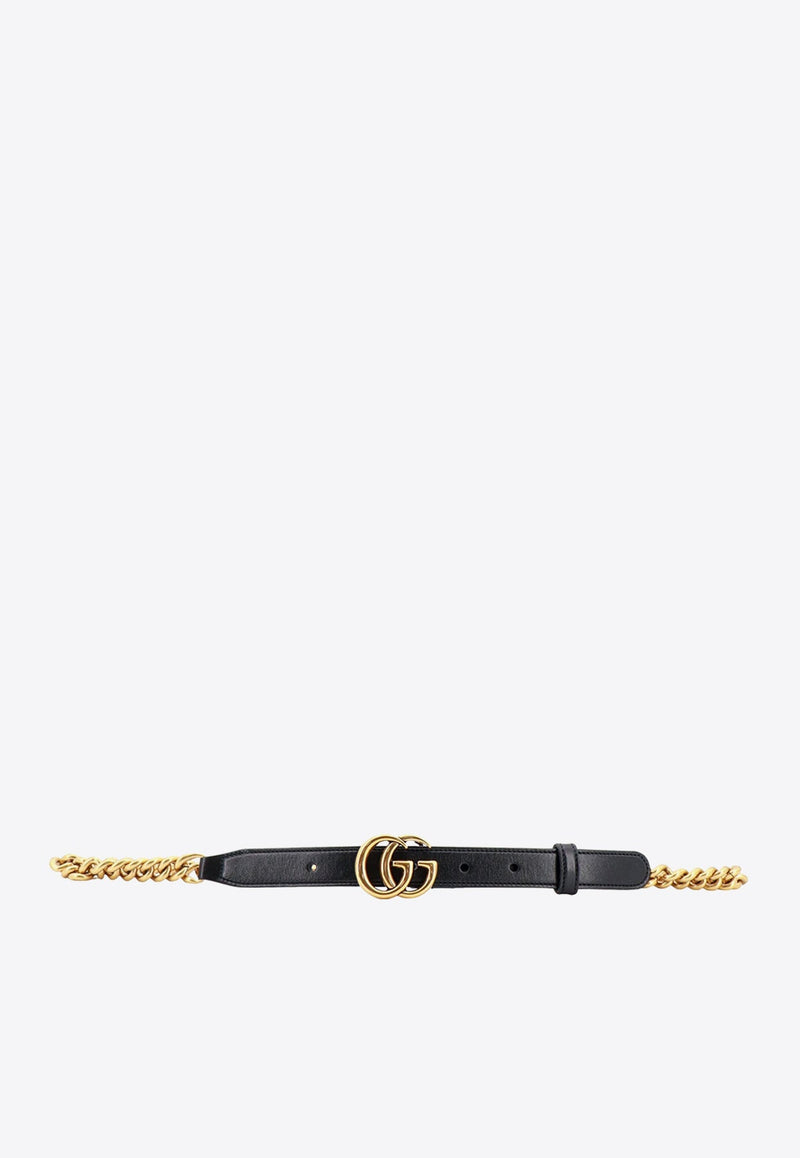 GG Marmont Thin Chain Belt