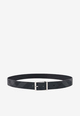 Logo Buckle Reversible Belt