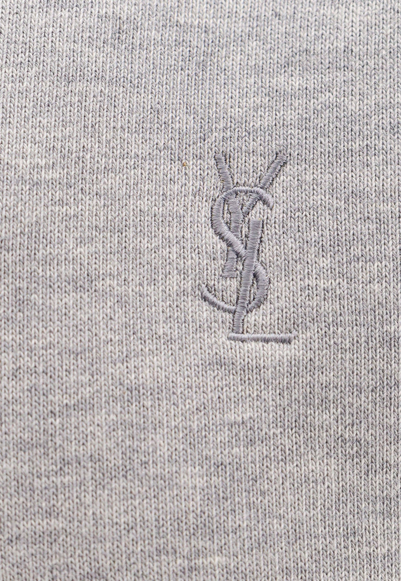 Cassandre-Embroidered Hooded Sweatshirt