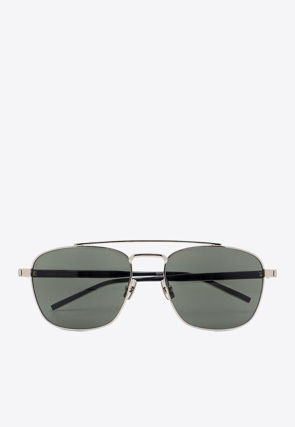 Aviator-Shaped Sunglasses