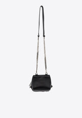 Mini Pandora Grained Leather Crossbody Bag