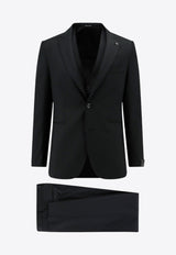 Wool Single-Breasted Tuxedo Suit