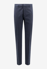 Straight-Leg Tailored Pants