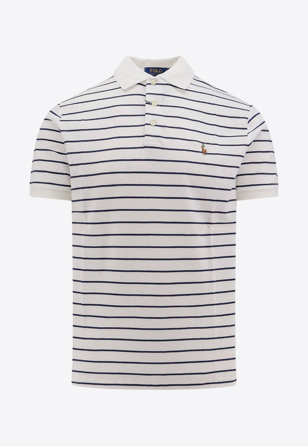 Logo Striped Polo T-shirt